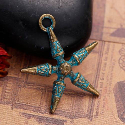 CHARMS/CHARM/3D CHARMS/PATINA CHARMS/BOHEMIAN CHIC CHARMS/STAR CHARMS/BRONZE CHARMS