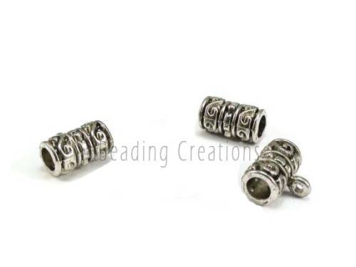 BAILS/CHARM BAILS/CONNECTOR BAILS/SLIDER BAILS/TIBETAN BAILS/ANTIQUE SILVER BAILS