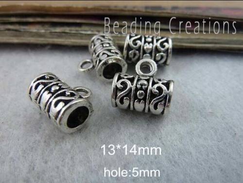 BAILS/CHARM BAILS/CONNECTOR BAILS/SLIDER BAILS/TIBETAN BAILS/ANTIQUE SILVER BAILS