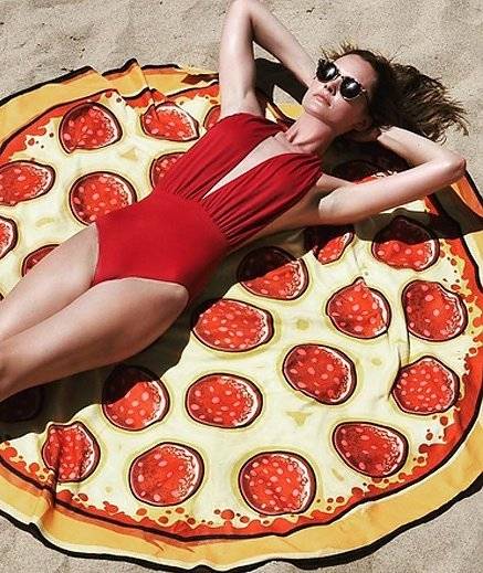 MANDALA - YOGA MAT - ROUND - GIANT PIZZA - BEACH THROW - TOWEL - SHAWL