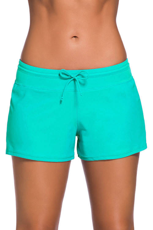MINT WIDE ELASTIC WAIST SWIMSUIT BOTTOMS BOARD SHORTS SPORT ACTIVE BEACHWEAR - 2XL/3XL