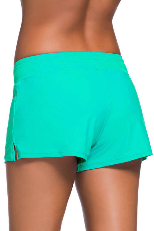 MINT WIDE ELASTIC WAIST SWIMSUIT BOTTOMS BOARD SHORTS SPORT ACTIVE BEACHWEAR - 2XL/3XL
