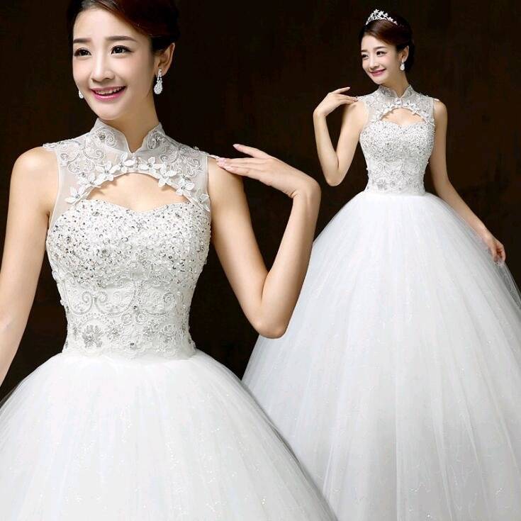 WEDDING DRESSES/WEDDING DRESS/WHITE WEDDING DRESS - FREE SHIPPING