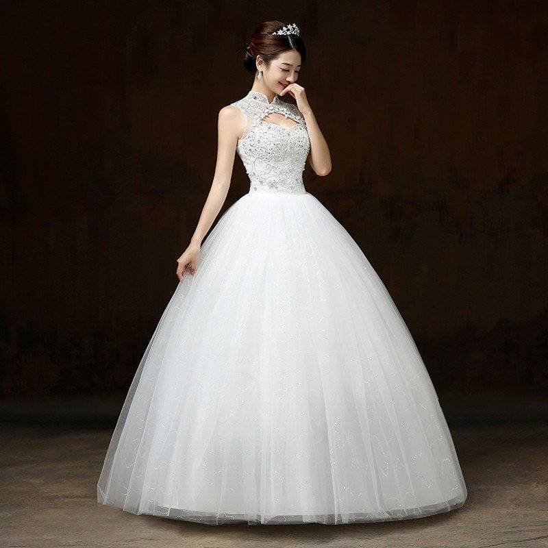 WEDDING DRESSES/WEDDING DRESS/WHITE WEDDING DRESS - FREE SHIPPING