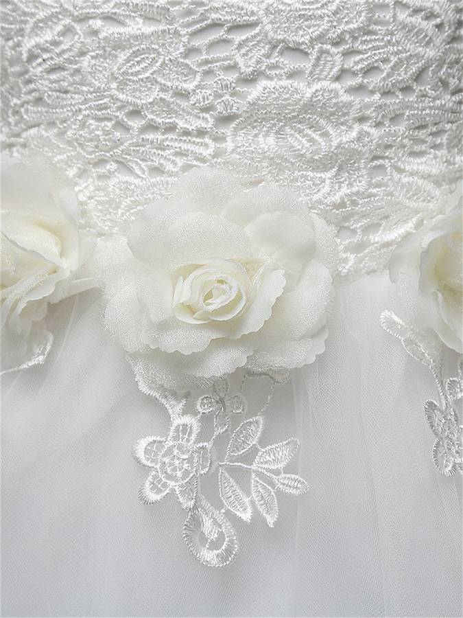 GIRLS DRESSES/GIRLS DRESS/FLOWER GIRLS DRESS/GIRLS PARTY DRESS/WHITE DRESS