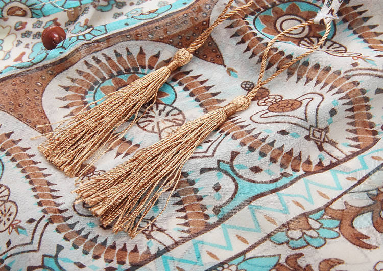 Boho Summer Vintage Bohemian Retro Maxi Dresses