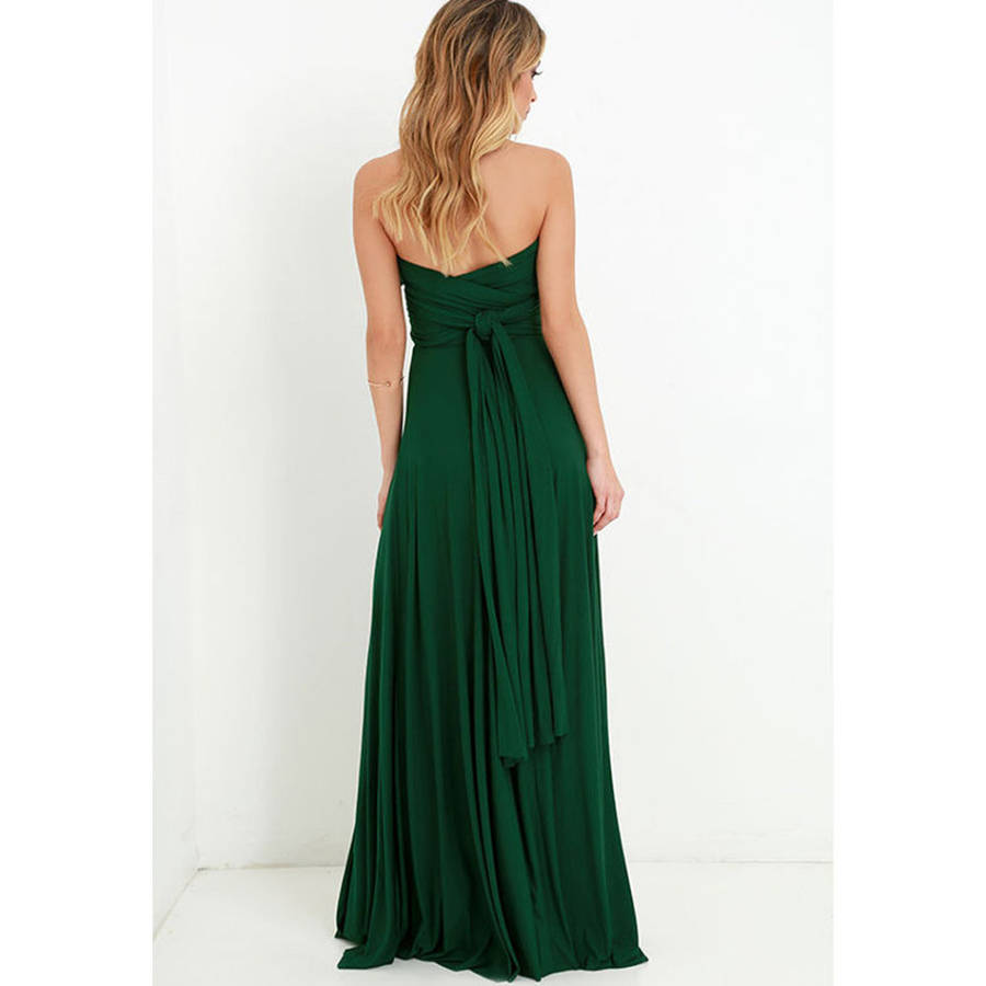 Infinity Dresses Green Bridesmaid Multiway Evening Dresses