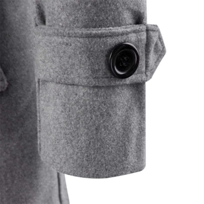 Men's Grey Trench Coat
