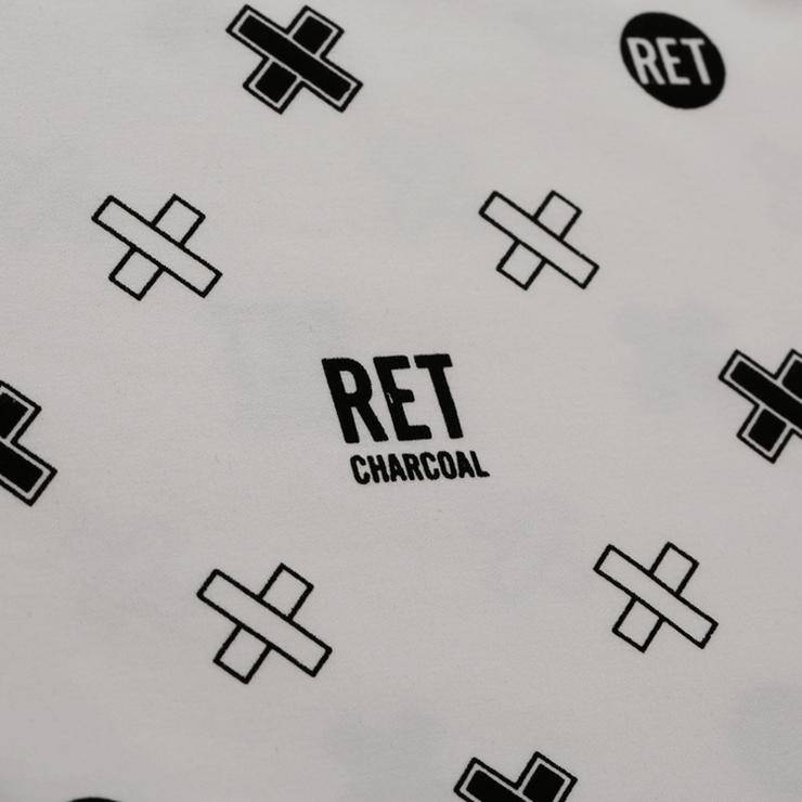 Men's Printed Short Sleeve Hooded Red Tees - Large