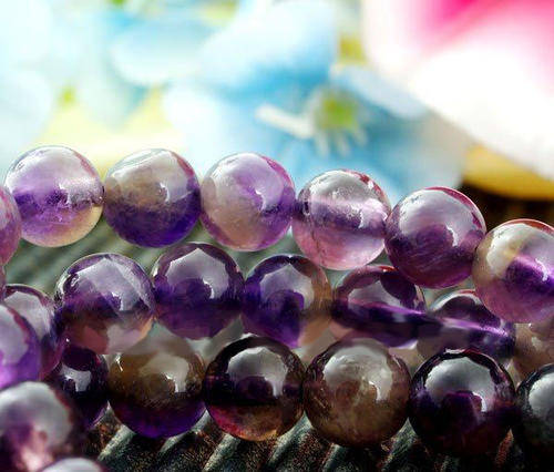 AMETHYST BEADS - 6 mm - ROUND