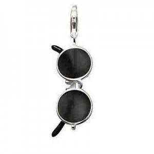 CLIP ON CHARM - BLACK SUNGLASSES