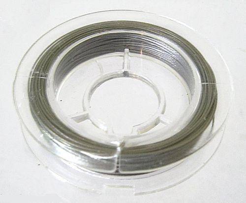 TIGER TAIL - SILVER - 0.38mm - 10m SPOOL