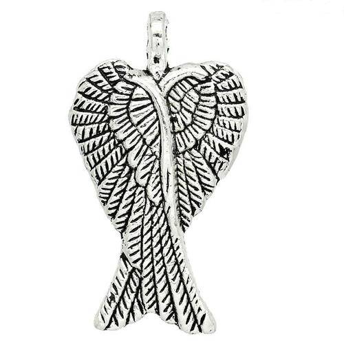 CHARMS - ANTIQUE SILVER - ANGEL WINGS