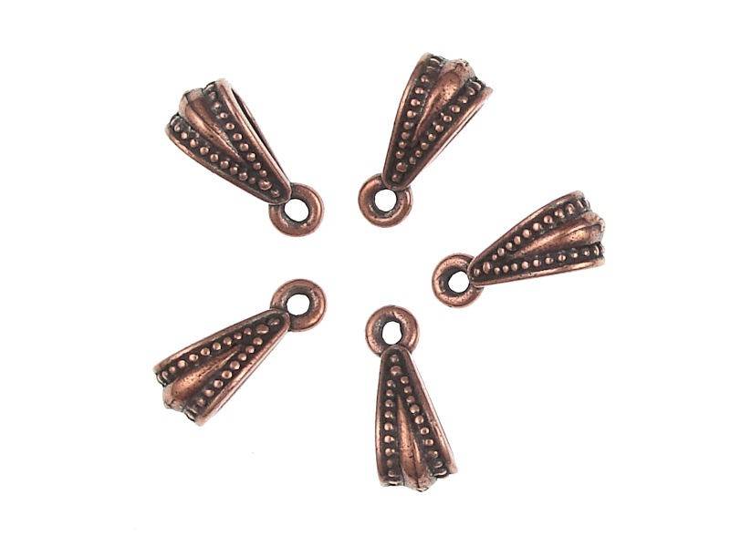 BAILS - CLOSED - ANTIQUE COPPER - TIERRA CAST - ROYAL BAIL - 13mm