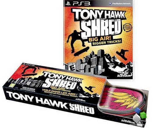 Tony Hawk shred package ps3 - used once