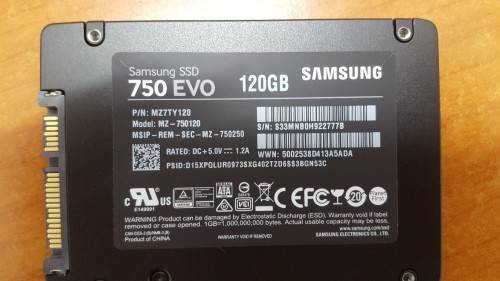 Samsung SSD 750 Evo