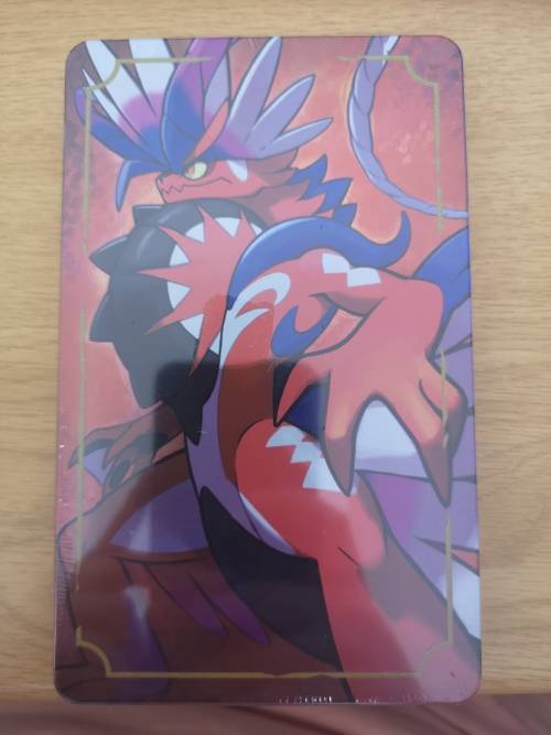 Pokémon Scarlet Steelbook (Game Not Included)
