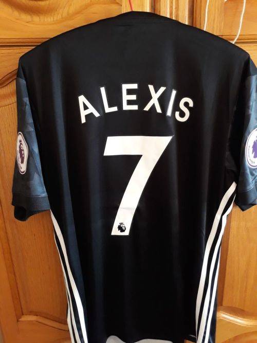 Manchester United Man Utd Away Alexis Jersey