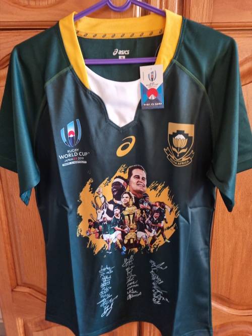 South Africa Springbok World Cup Winning Jersey Hospitality Edition