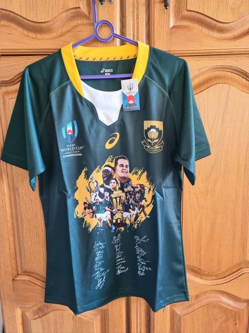 South Africa Springbok World Cup Winning Jersey Hospitality Edition