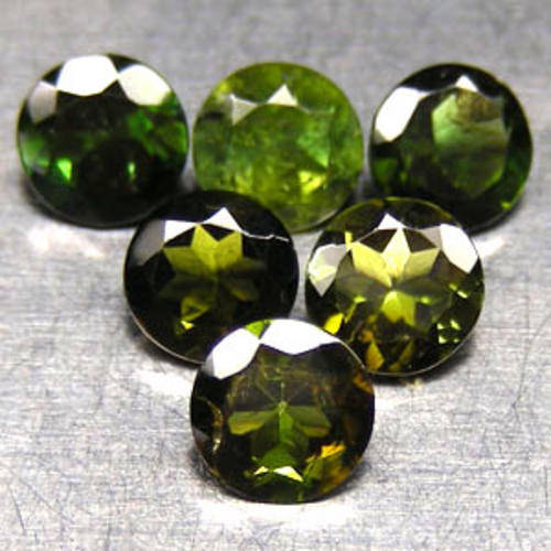 BEAUTIFUL!!! 5.92Cts(12pcs). AAA Natural Green Tourmaline Gemstone Lot- SEE ALL MY NEW ITEMS!
