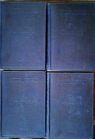Fitzsimons (F. W.). South African Nature Study. Mammals in Four Volumes. (SCARCE and COLLECTIBLE).