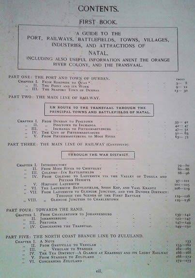 NATAL An Illustrated Official Railway Guide and Handbook of General Information. 1903.