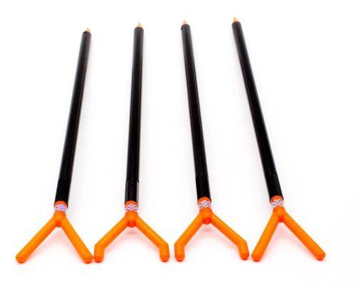 FishX Compact Telescopic 1.0m Freshwater Fishing Rod Banks Stands