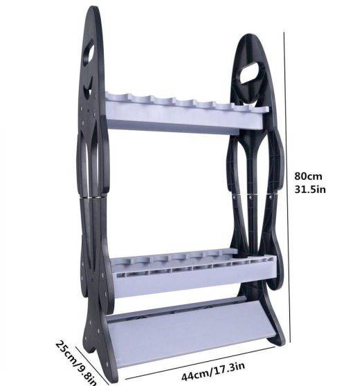 Predator Fishing 16 Rod Holder Storage Rack, Organiser and Protector