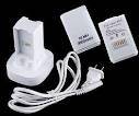 Quick Play Charge Kit Charger + 2 Battery for Xbox 360