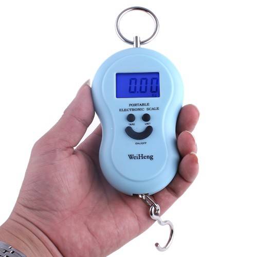 40Kg 10g Digital Scale Fishing Hook Portable LCD Display Electronic Luggage h1959