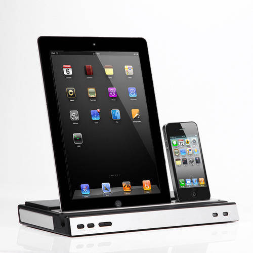 Multi-Function Charger Speaker Stand Dock Holder For Apple iPhone 4 4S 3G iPad 2