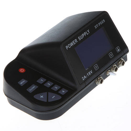 Pro LCD Display Digital Dual Tattoo Power Supply for Machine Gun Kit h9111