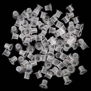 100 Pcs 13MM Medium Tattoo Ink Cups Caps h8429
