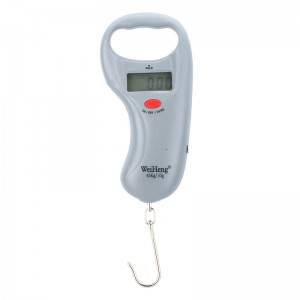 Portable LCD Display Digital Electronic Crane Scale 45kg/ 10g Handheld Luggage Hanging Scale @ h9607