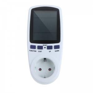 Power Energy Meter Wattage Voltage Current Frequency Monitor Analyzer with Power Factor LCD h9755eu