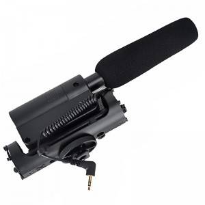 Condenser Photography Interview Recording Microphone for Canon Nikon Camera DSLR DV SGC-598 d985