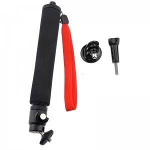 Extendable Handheld Telescopic Monopod Holder Wand Camera+Tripod Adapter for GoPro Hero1/2/3/3+ d989