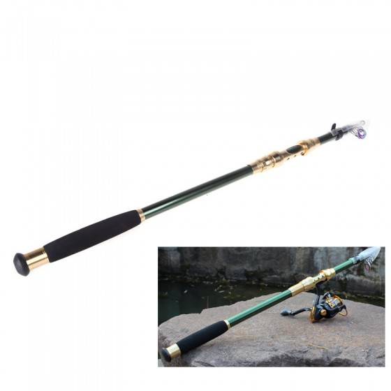 3M 9.84FT Portable Telescope Fishing Rod Travel Spinning Fishing Pole h10182