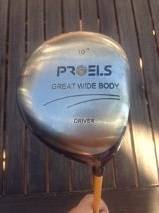 PROELS GREAT WIDE BODY TITANIUM DRIVER 8 DEGREES with GRAPHITE STIFF SHAFT !!! - BID TO WIN !!!