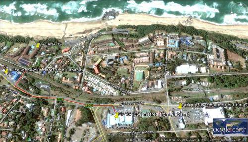Cabana on the Beach (Winkelspruit / Durban) 5 Nights for R2500