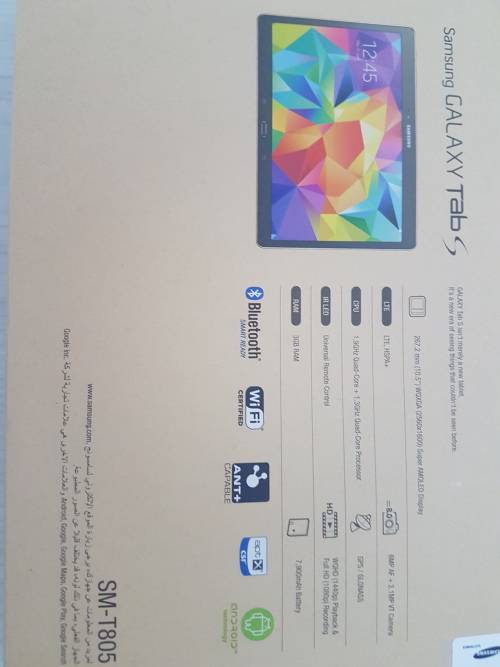 Samsung Galaxy Tab S 10.5" 16GB Tablet with WiFi & 4G + Free Samsung Cover