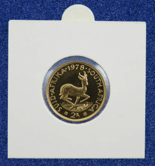 South Africa R2 Gold Proof 1978