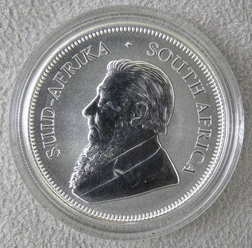 2017 1 oz Fine Silver Krugerrand Premium Uncirculated