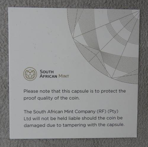 2017 1 oz Fine Silver Krugerrand Premium Uncirculated