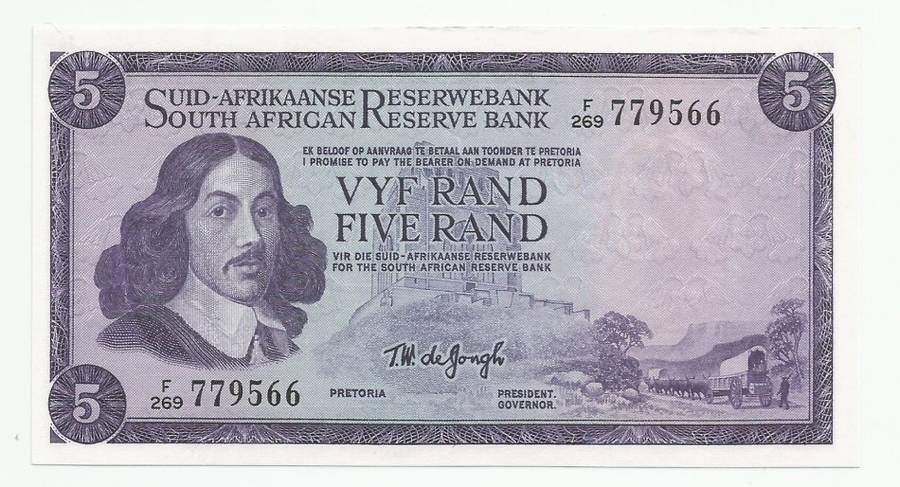 T.W. DE JONGH, 3RD ISSUE R5, UNC