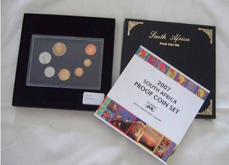 South Africa 2007 Proof Set In Original Box