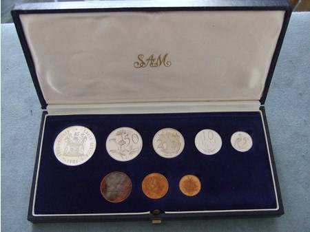 South Africa Short Proof Set 1981 In SAM Box
