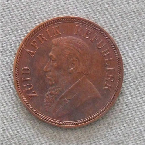 ZAR Kruger 1894 Penny EF
