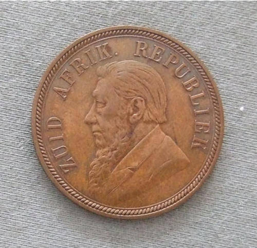 ZAR Kruger Penny 1892 EF-AUNC